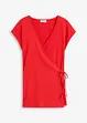 Maglia con effetto incrociato, bonprix