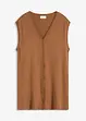 Gilet lungo in filato fine, bonprix