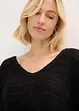Maglia in filato a fettuccia, bonprix