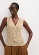 Gilet traforato, bonprix