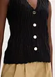 Gilet traforato, bonprix