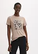 T-shirt con stampa leopardata, bonprix