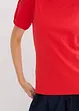 Maglia in jersey con maniche in popeline di cotone, bonprix