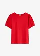 Maglia in jersey con maniche in popeline di cotone, bonprix