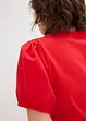 Maglia in jersey con maniche in popeline di cotone, bonprix