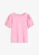 Maglia in jersey con maniche in popeline di cotone, bonprix