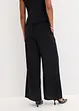 Pantaloni a palazzo effetto lucido, bonprix