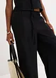 Pantaloni a palazzo effetto lucido, bonprix