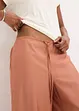 Pantaloni a palazzo effetto lucido, bonprix