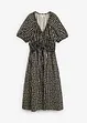 Abito midi in morbida viscosa, bonprix