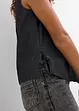 Top in jeans di cotone biologico, bonprix