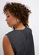 Top in jeans di cotone biologico, bonprix