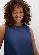 Top in jeans di cotone biologico, bonprix