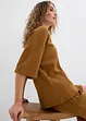 Maglia in puro cotone a trama operata, bonprix