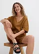 Maglia in puro cotone a trama operata, bonprix