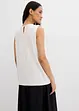 Top in crêpe strutturato, bonprix