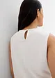 Top in crêpe strutturato, bonprix