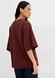 Maglia oversize in puro cotone biologico con maniche ampie, bonprix