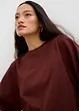 Maglia oversize in puro cotone biologico con maniche ampie, bonprix