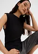 Top in crinkle strutturato, bonprix