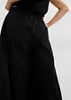 Pantaloni culotte ampi in puro cotone, bonprix