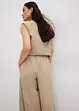Pantaloni culotte ampi in puro cotone, bonprix