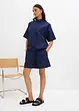 Blusa oversize in puro cotone, bonprix