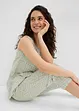 Blusa lunga in morbida viscosa, bonprix