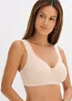 Reggiseno t-shirt minimizer senza ferretto con cotone biologico (pacco da 2), bonprix
