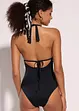 Costume intero con scollatura profonda e allacciatura dietro al collo, bonprix