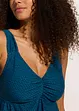 Tankini lungo con fondo a zigzag (set 2 pezzi), bonprix