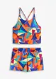 Tankini con shorts (set 2 pezzi), bonprix