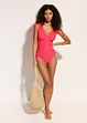 Costume intero con spalline larghe ed effetto modellante leggero, bonprix