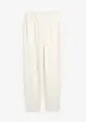Pantaloni alla caviglia in piquet, bonprix