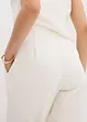 Pantaloni alla caviglia in piquet, bonprix