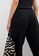 Pantaloni alla caviglia in piquet, bonprix