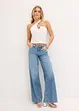 Top all'americana con spalline incrociate e cut-out, bonprix