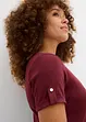 Maglia serafino in puro cotone, bonprix