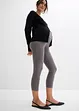 Leggings capri prémaman (pacco da 2), bonprix