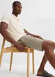 Bermuda con elastico in vita in puro cotone, regular fit, bonprix