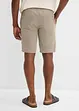 Bermuda con elastico in vita in puro cotone, regular fit, bonprix
