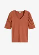 Maglia con maniche a sbuffo, bonprix