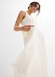 Abito da sposa prémaman con pizzo, satin e georgette, bonprix