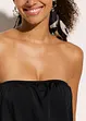 Costume intero a fascia con spalline staccabili, bonprix