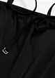 Costume intero a fascia con spalline staccabili, bonprix