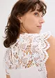 Maglia con inserto in pizzo, bonprix