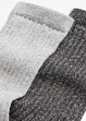 Calzini con cotone biologico e lurex (pacco da 2), bonprix