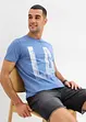 T-shirt in puro cotone biologico, slim fit, bonprix