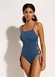 Costume intero con laccetti intrecciati, bonprix