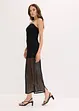 Abito con spalle scoperte e pizzo, bonprix